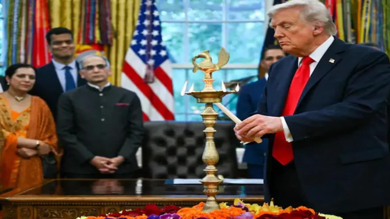 "पीएम मोदी महान व्यक्ति.." ट्रंप ने व्हाइट हाउस में मनाई दिवाली, फिर से किया ये बड़ा दावा