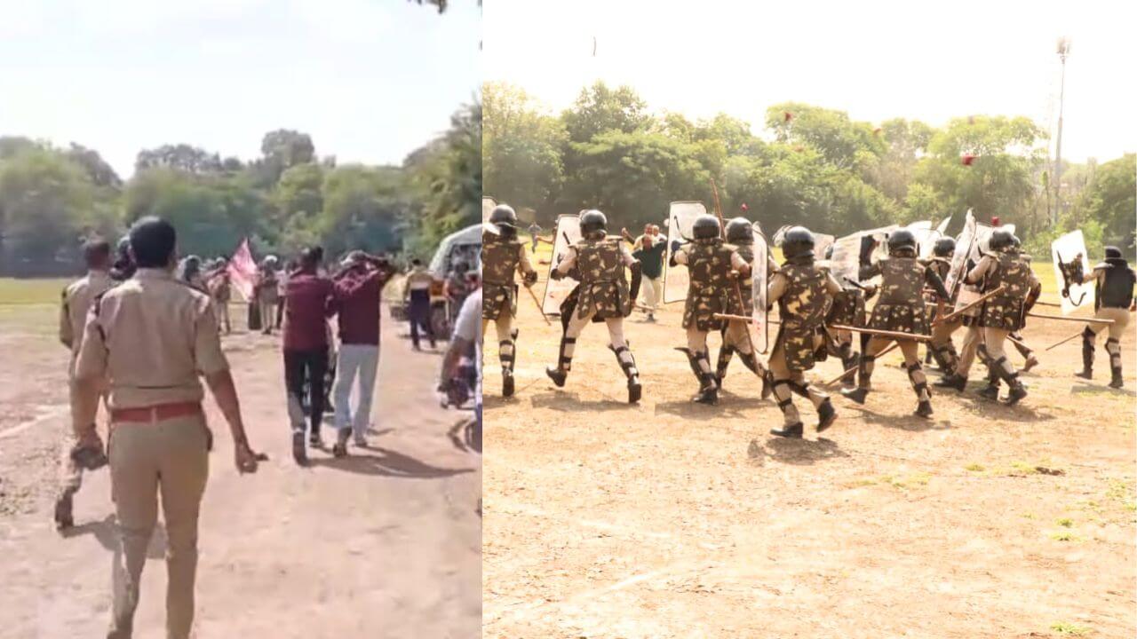 Mock drill Gwalior police mock drill