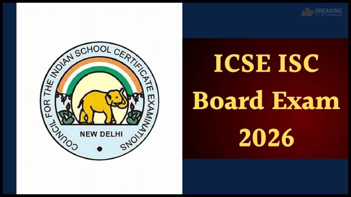 ICSE ISC Board Exam 2026